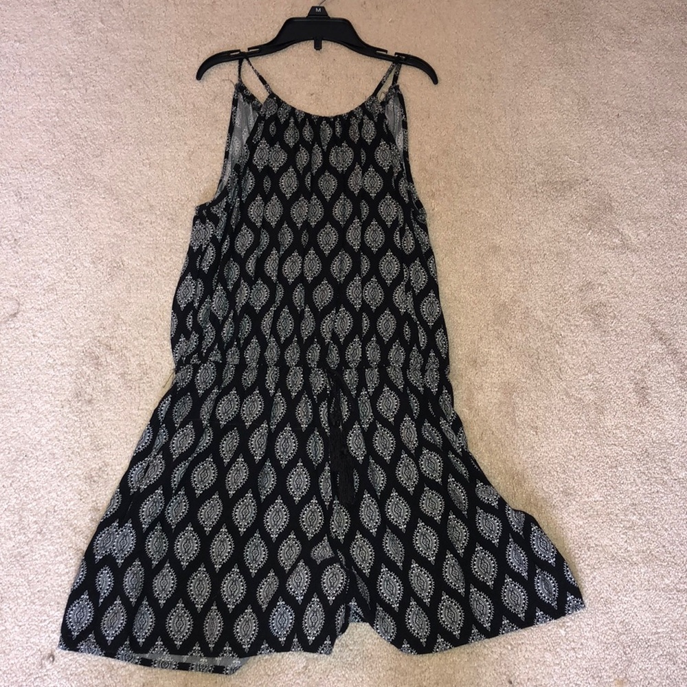 Target black and white romper